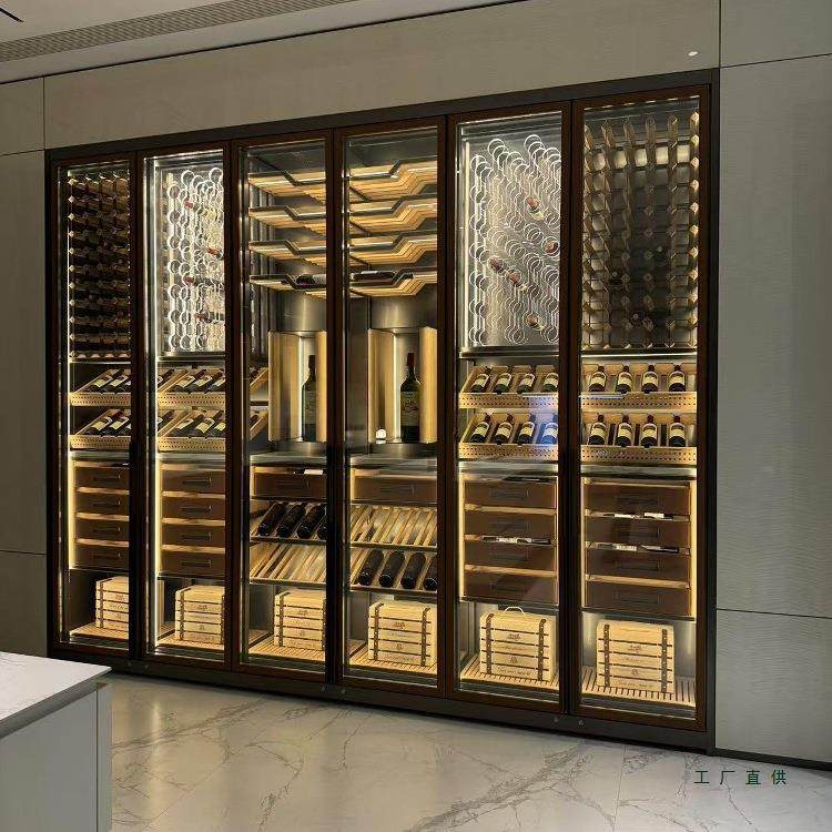 节能热门客厅恒温恒湿雪茄柜房别墅红酒白酒茶叶展示柜定 制,商业/办公家具,保险柜,淘宝优惠券,粉丝福利购,淘宝优惠卷
