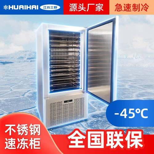 冰箱商用冷藏冷冻展示柜烘焙水饺包子风冷插盘急冻立式冷柜速冻机