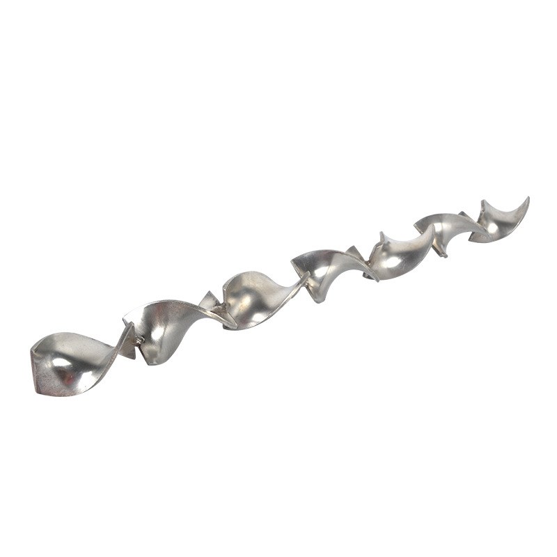 SK型单元螺旋状叶片管道混合器静态混合器单元内件不锈钢适用于