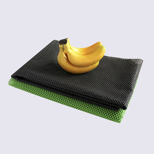 水果店防滑垫网格台布地垫蔬菜垫子果蔬铺垫货架陈列生鲜黑色垫子