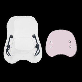 适用春风450CLC前挡风板透明风挡玻璃手把挡风CF400-10改装护手罩