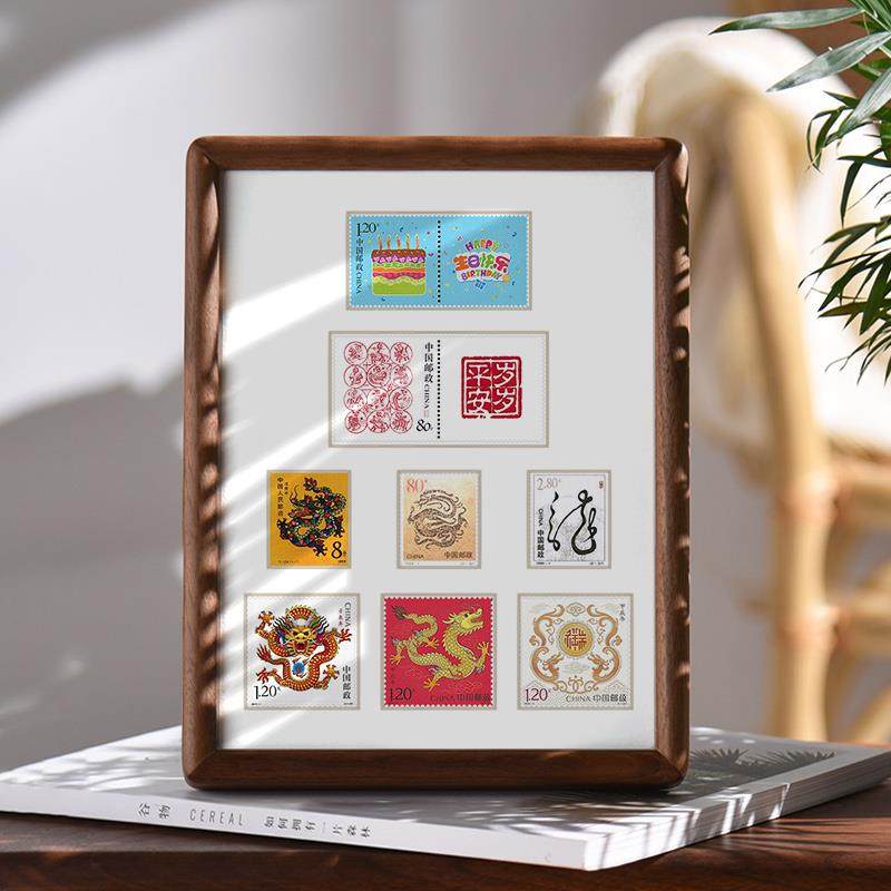 生日快乐岁岁平安十二生肖12属相邮票大全高级感相框摆台创意礼品,家居饰品,相框/画框,淘宝优惠券,粉丝福利购,淘宝优惠卷