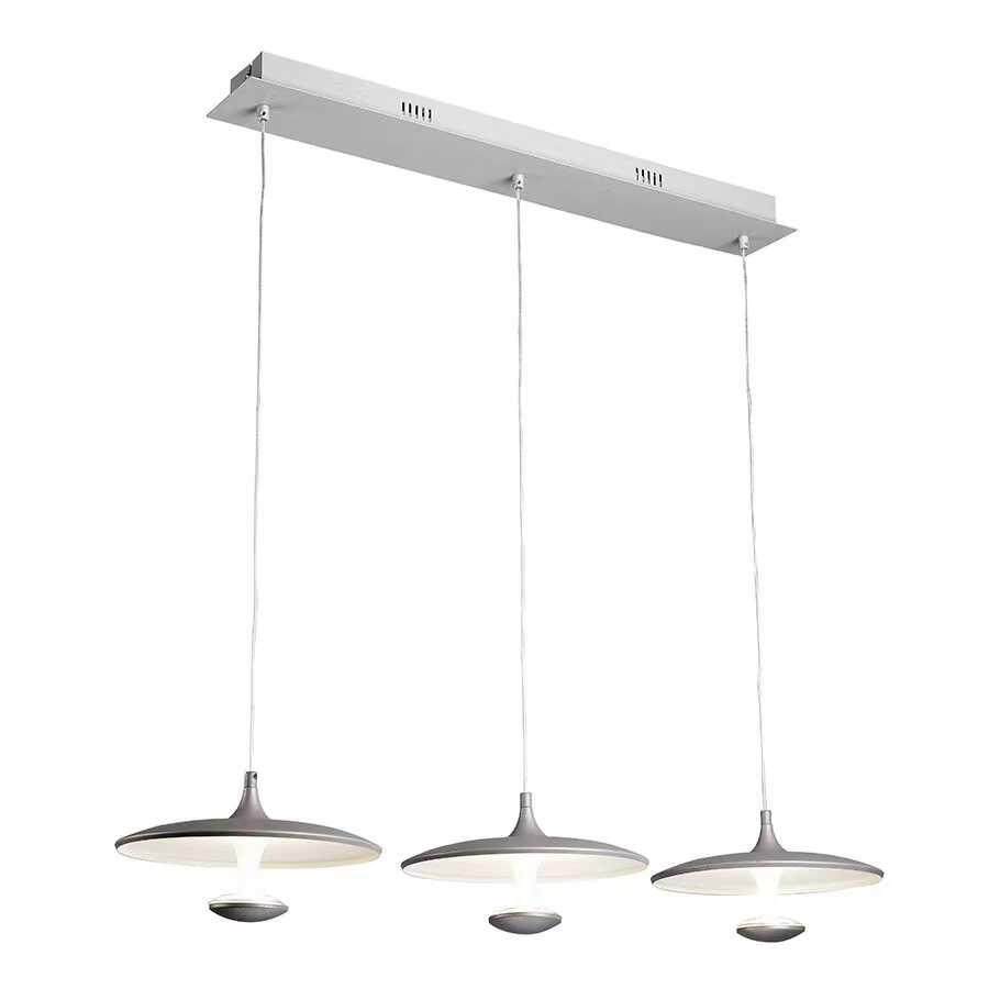 吊灯的魅力！现代简约创意飞碟北欧三头吊灯餐厅吧台咖啡厅浮光,家装灯饰光源,餐厅吊灯,淘宝优惠券,粉丝福利购,淘宝优惠卷