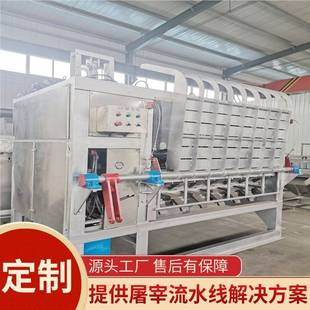 全自动驴打毛机设备价格带皮驴肉制品脱驴机液压驴马牛羊退毛机