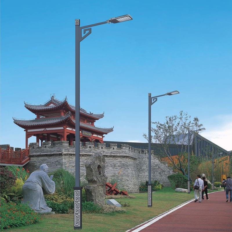 中式简约道路景观路灯灯杆特色5-8米别墅小区高亮道路庭院灯新