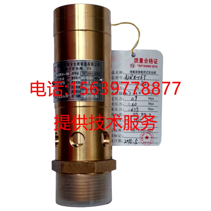适用于阿特拉斯A28X-16T DN15弹簧安全阀0830100835=1092001964