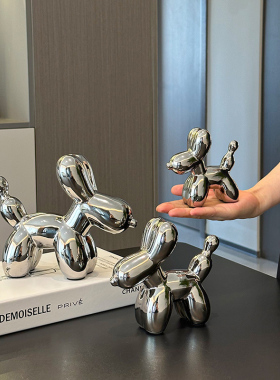 小狗客厅餐厅餐桌k桌面摆件现代样板房客厅玄关电视柜家居装饰品