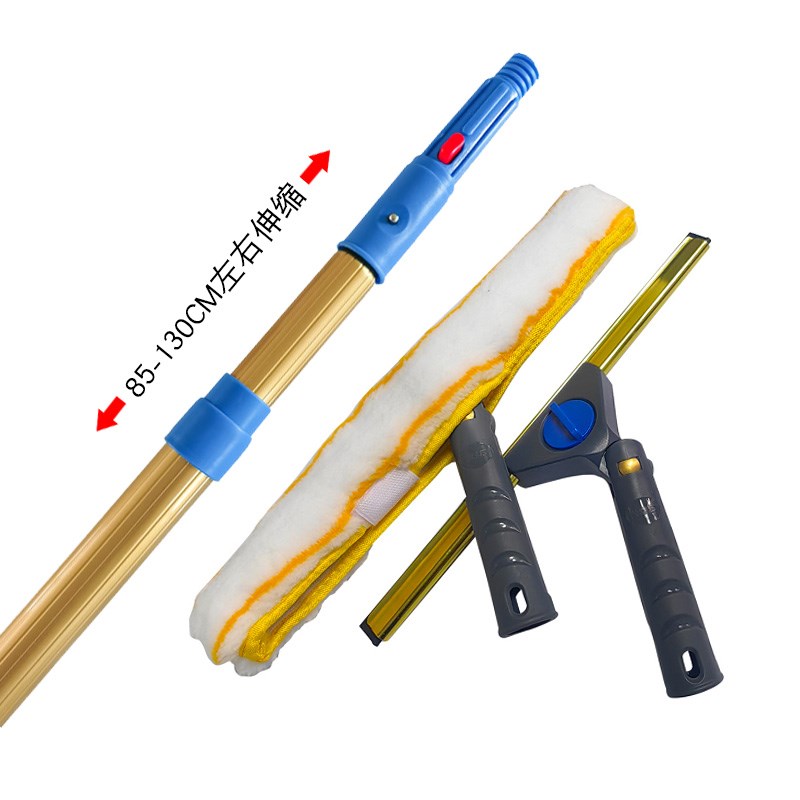 加长杆擦玻璃神器2024新款可转向玻璃刮水N器家用擦窗器刮玻璃工