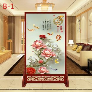 新流行屏风隔断墙客厅进门玄关办公家用入门卫生间遮挡移动座屏