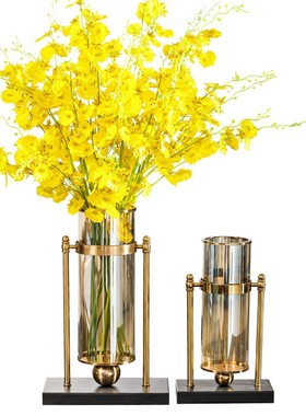 欧式餐桌花瓶摆件客厅装饰品w电视柜样板房轻奢软装家具店饰品摆