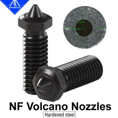 山硬化火喷嘴Me耐高温ENl头3D挤出V6钢 热low高精度3D打印机端F-