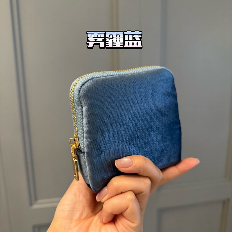 2025新d款首饰收纳包高档精致收纳袋旅行便携随身拉链首饰袋内胆