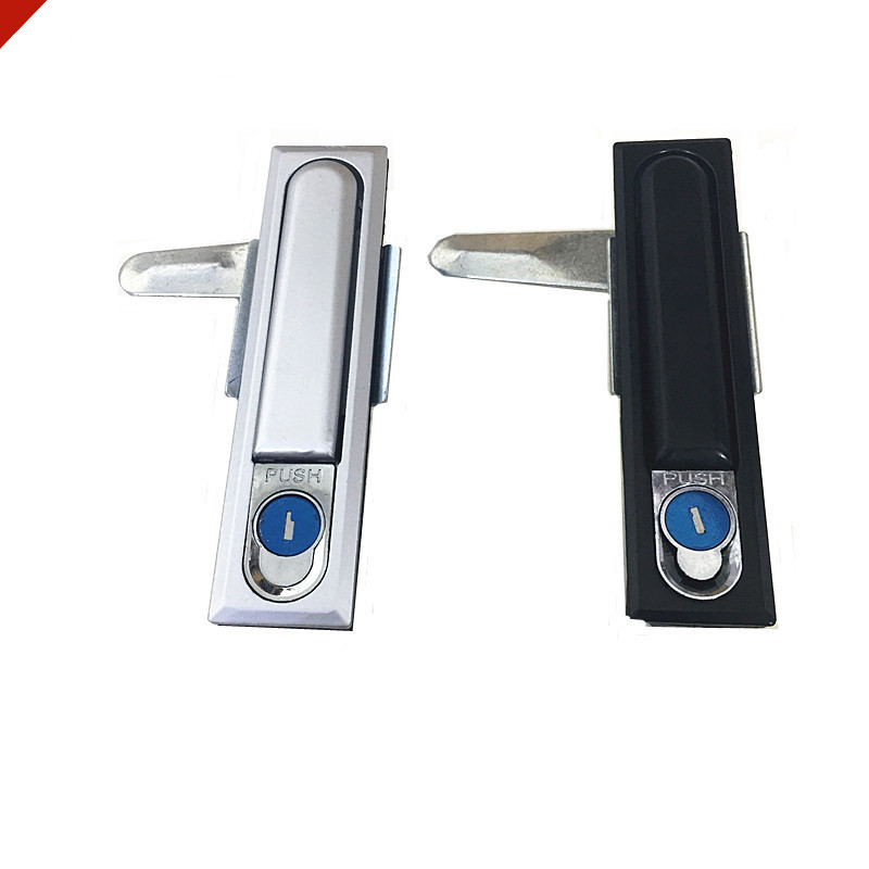 橱门锁机箱电箱铁皮柜连杆机柜电控柜天地锁锁+杆子全套