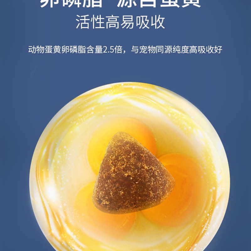 MAG鱼油卵磷脂小狗狗宠物专用小猫咪犬用猫用蛋黄美毛少掉毛