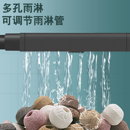 鱼缸过滤滴流盒铝合金底座两层过滤循环系统抽屉储水培菌净水器