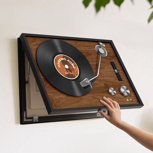 中古风电表箱装饰画2025新款电表箱盒遮挡挂画配电箱液压上翻壁画