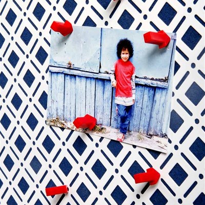 10个 箭头图钉 红色立体木质地图标注软木板图钉创意照片墙装饰钉