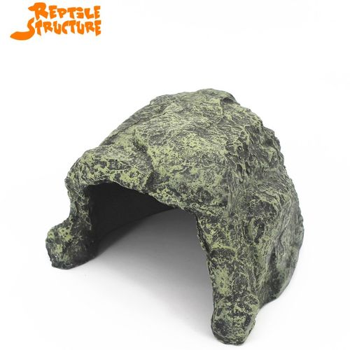 爬结构躲避躲藏洞穴爬虫陆龟山洞蜥蜴蛙爬宠箱造景龟水龟晒台包邮