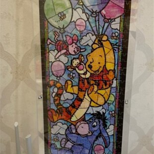 tenyo透明ensky拼图框266片456片1000片126塑料亚克力画相框