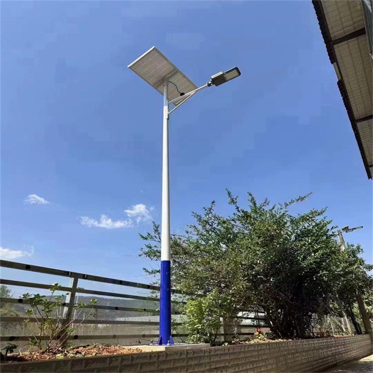 简约清新质优新农村户外led太阳能路灯6米一体化路灯厂家直供可定
