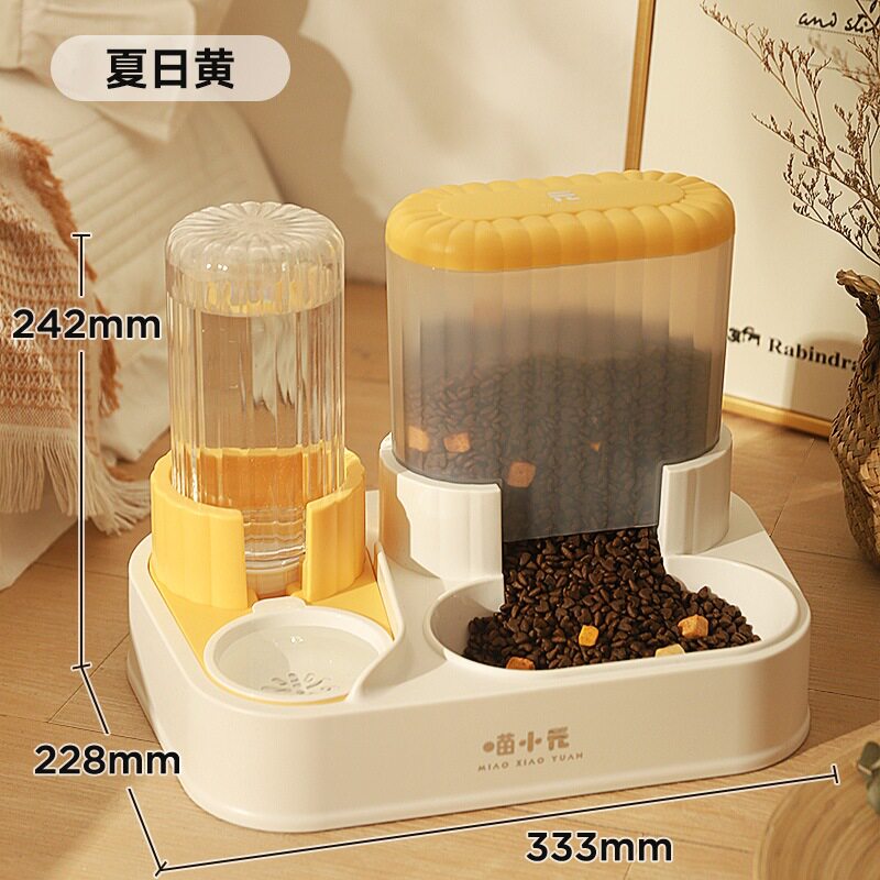 猫咪挂式饮水f机狗狗喝水器自动喂食器悬挂水壶喂水挂笼子宠物用