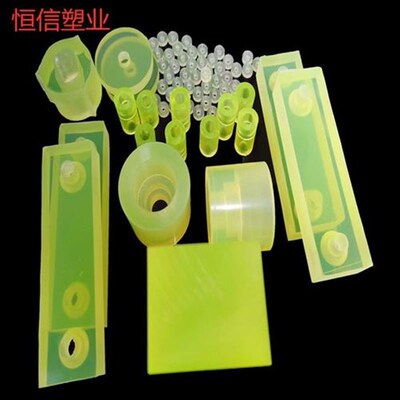 聚氨酯PU优力胶棒牛筋弹力缓冲减震垫来图加工定制机械五金板尼龙