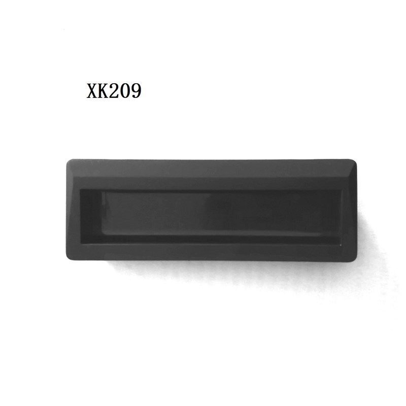 塑胶把手 塑料拉手 抽屉扣手 文件柜把手 XK209 100只