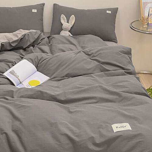 被套单件全棉100单人双人150x20F0x230水洗棉被罩宿舍1米5夏