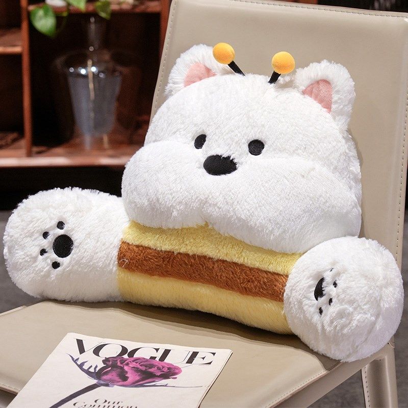 狗狗腰垫腰枕办公室椅子久坐座椅护腰靠垫汽车靠背垫靠枕沙发床上,居家布艺,腰靠垫,淘宝优惠券,粉丝福利购,淘宝优惠卷