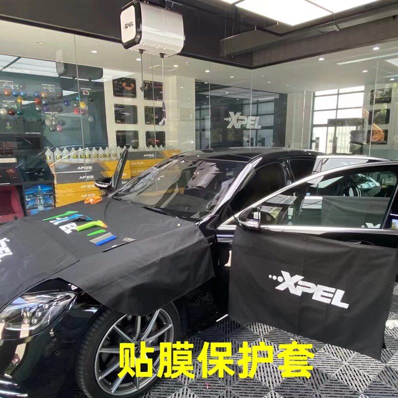汽车贴膜保护套定制机盖车门漆面美容护垫镀晶防水全车施工保护套