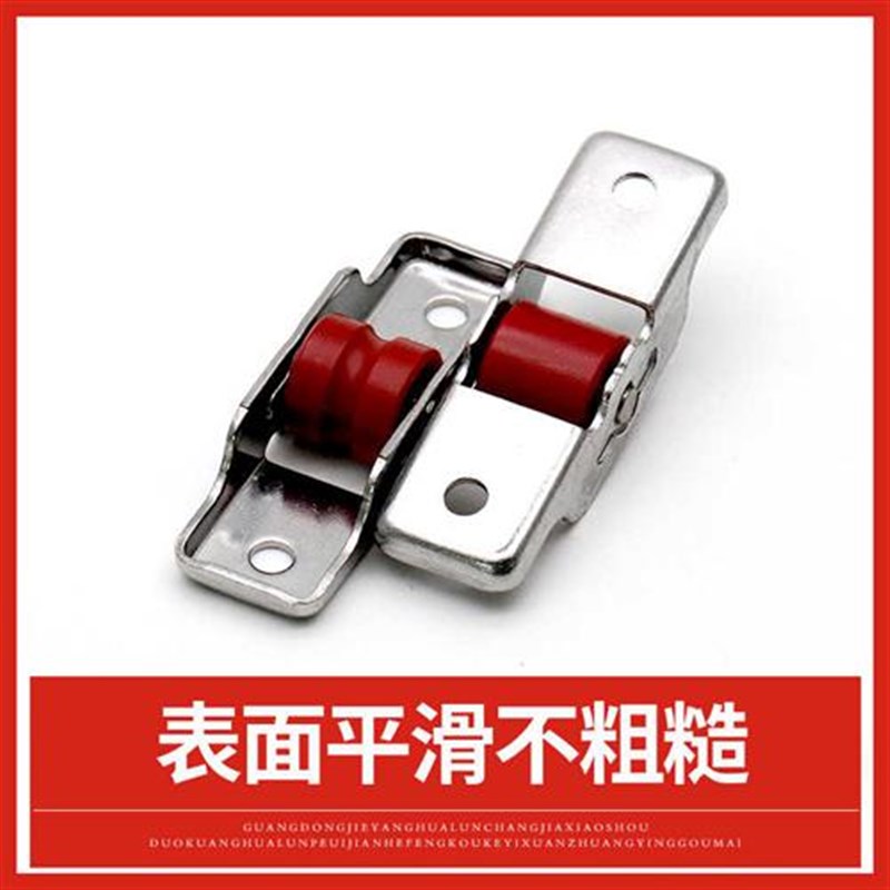 新款塑钢门窗滑轮推拉门滑轮移门滑轮不锈钢滑轮塑钢窗滑轮10个装