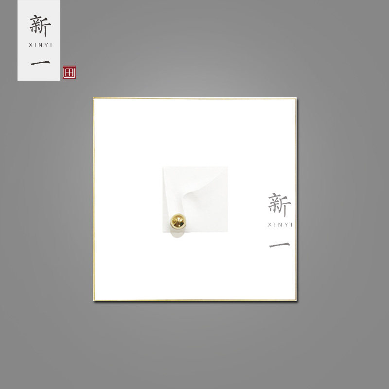 欧式简约艺术立体金属圆球装置实物画玄I关装饰画客厅走廊过道挂
