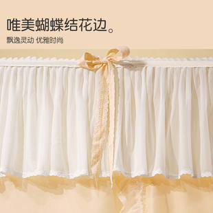 家用卧室高级蒙古包儿童防摔坐床防尘顶遮光床帘支架 蚊帐2022新款