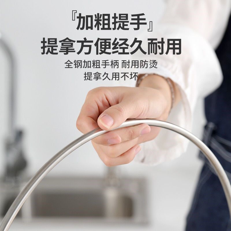 316不锈钢提桶手提式密封圆桶带E盖大容量汤锅水桶商用油桶汤桶