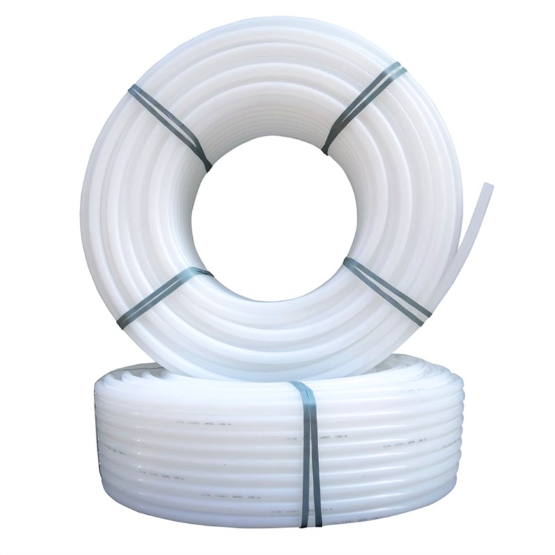 白PE管材6分25自来水管1寸32饮用深井750给水63热熔4分20穿线盘管