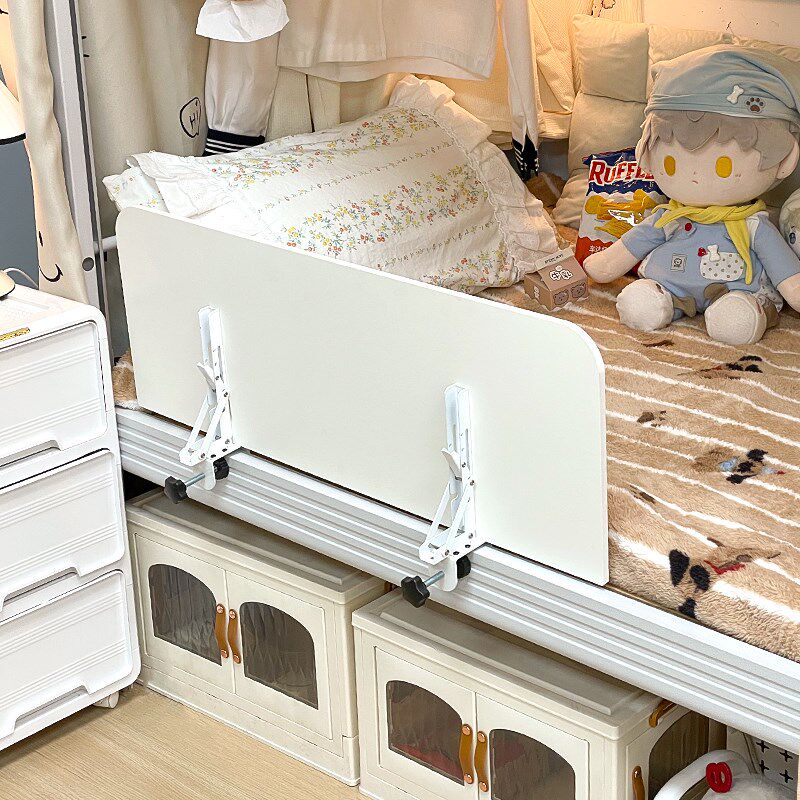 宿舍床边护栏加高防摔防掉落上铺下铺侧边加N宽隔板折叠小桌板床