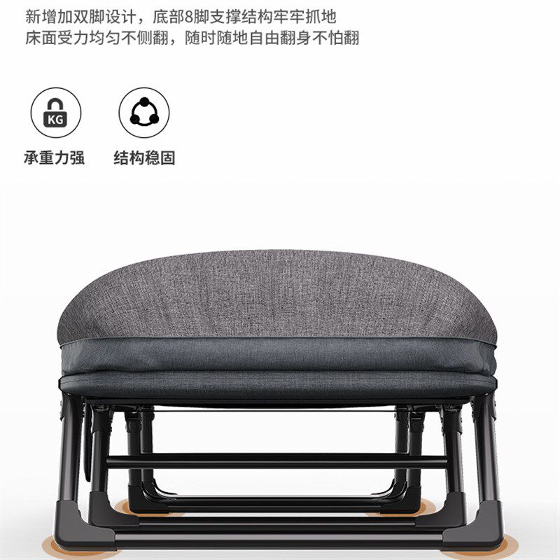 问露折叠床单人床躺椅午休床办公室午睡沙发床单人简易便携行军床