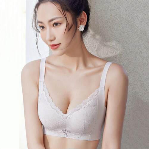 影舒婷3333无j侧骨无钢圈无感内衣小胸聚拢防下垂收副乳调整型文