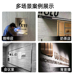 飾面板工業風軟瓷澆筑板夯土板背景墻 軟質清水混凝土水泥板軟石裝