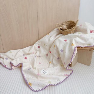 包单初生婴儿纯棉a类春夏u四季款宝宝纱布产房包被 安抚豆豆空调