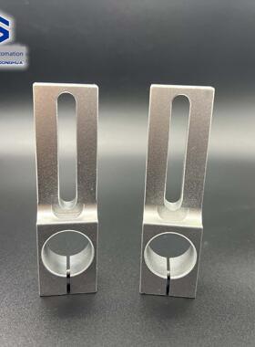 机械手夹具铝合金滑动支架Msbf固定光轴夹万向连接固定块滑动Mscf