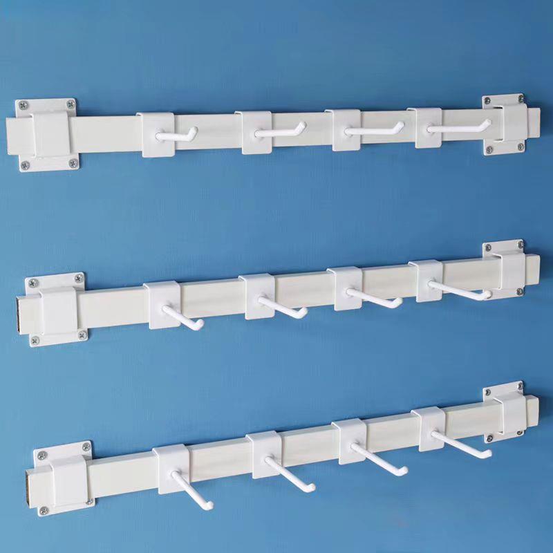 超市便利店手机壳配件挂袜子小饰品零食上墙展示架挂墙白色置物架