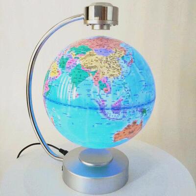 8寸磁浮地球仪创意乔迁送礼室内办公桌摆件开 业开 张新奇礼物