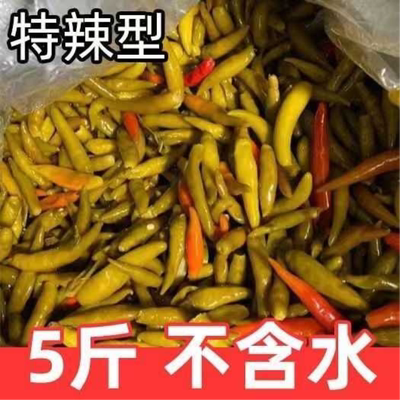 山东枣庄香辣小米椒新鲜特产泡青椒小米辣野山椒 散称不加水新鲜