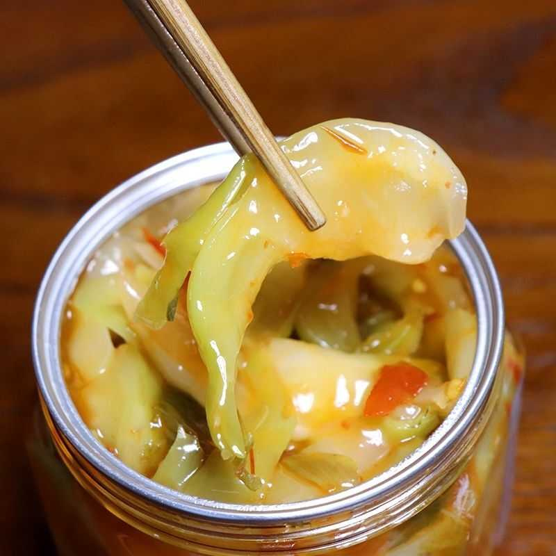 台州特产温岭泡菜农家微辣娃娃菜酱菜凉菜开胃即食素菜罐装小菜