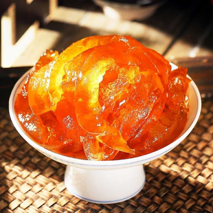 湖南祁东特产橙子糖农家自制柚子糖麦芽糖熬制橙子皮糖柚皮糖蜜饯