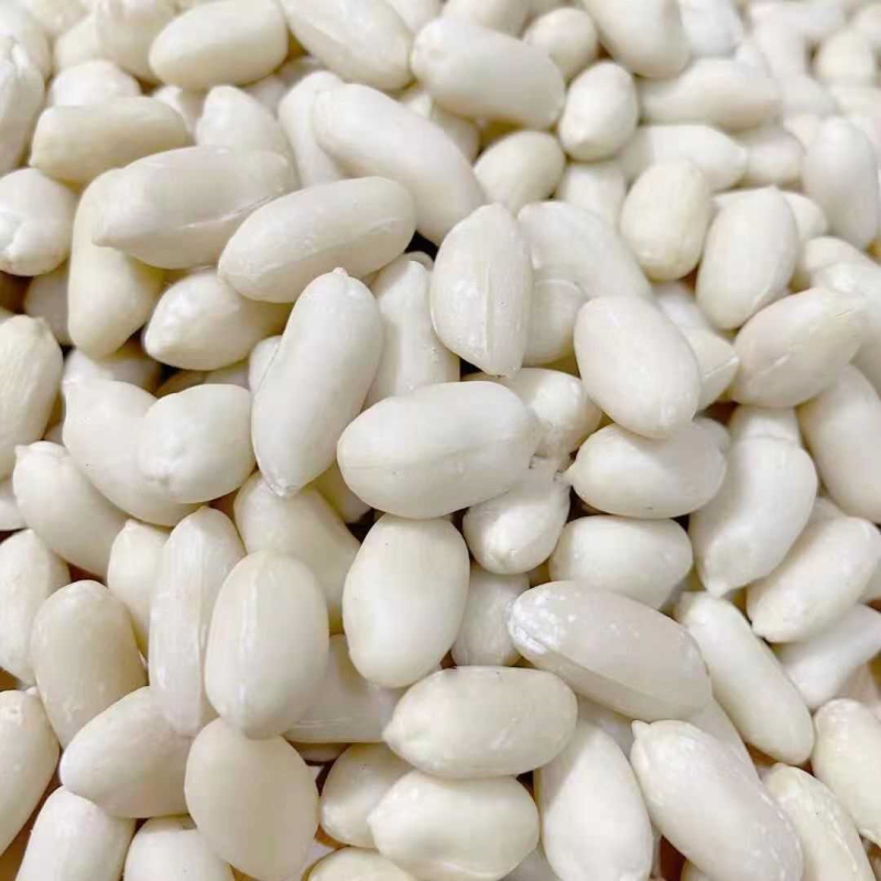 新货去皮生花生米大颗粒脱皮花生仁批发牛轧糖花生汤烘焙原料包邮