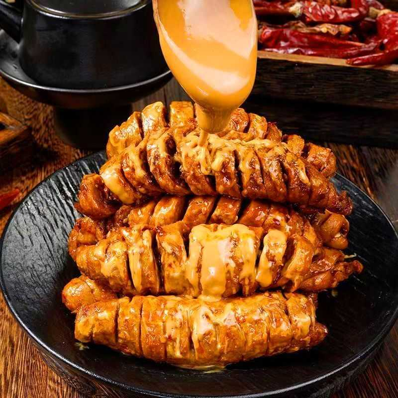 麻酱面筋香辣烧烤味办公室解馋小零食老北京风味便宜低脂豆干素食