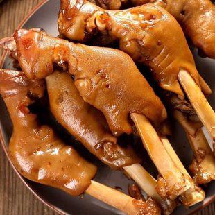 厂家正宗麻辣整只内蒙古羊蹄蹄子满筋羊脚秘制熟食开袋即食下酒菜