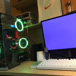 开放式机箱透明亚克力diy水冷机箱个性电脑机箱机架